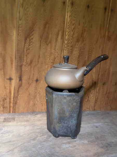450ml sidehandle pot/Clay Kettle set 02