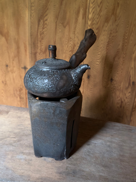 450ml sidehandle pot/Clay Kettle set 04