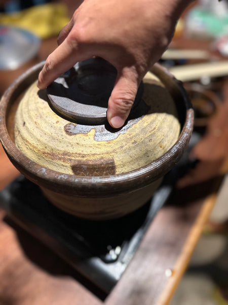 Handcrafted Clay Rice Pot