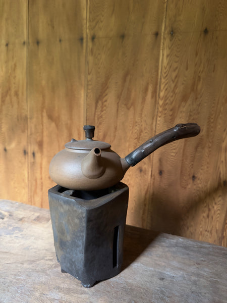 450ml sidehandle pot/Clay Kettle set 02