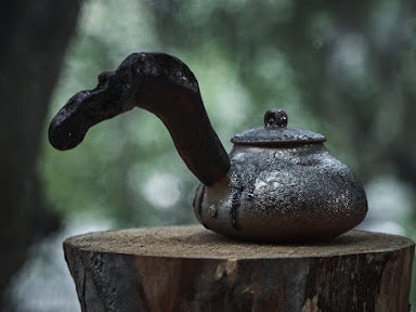 Wood fired teapot |around 400cc