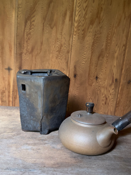 450ml sidehandle pot/Clay Kettle set 02
