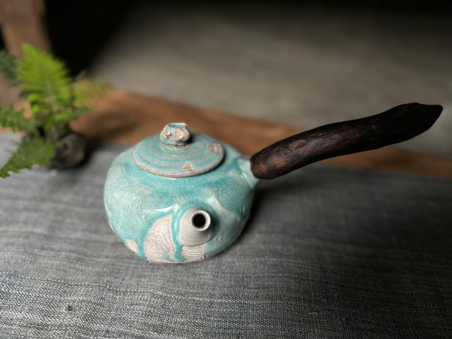 Side handle teapot(Gas kiln) -600ml