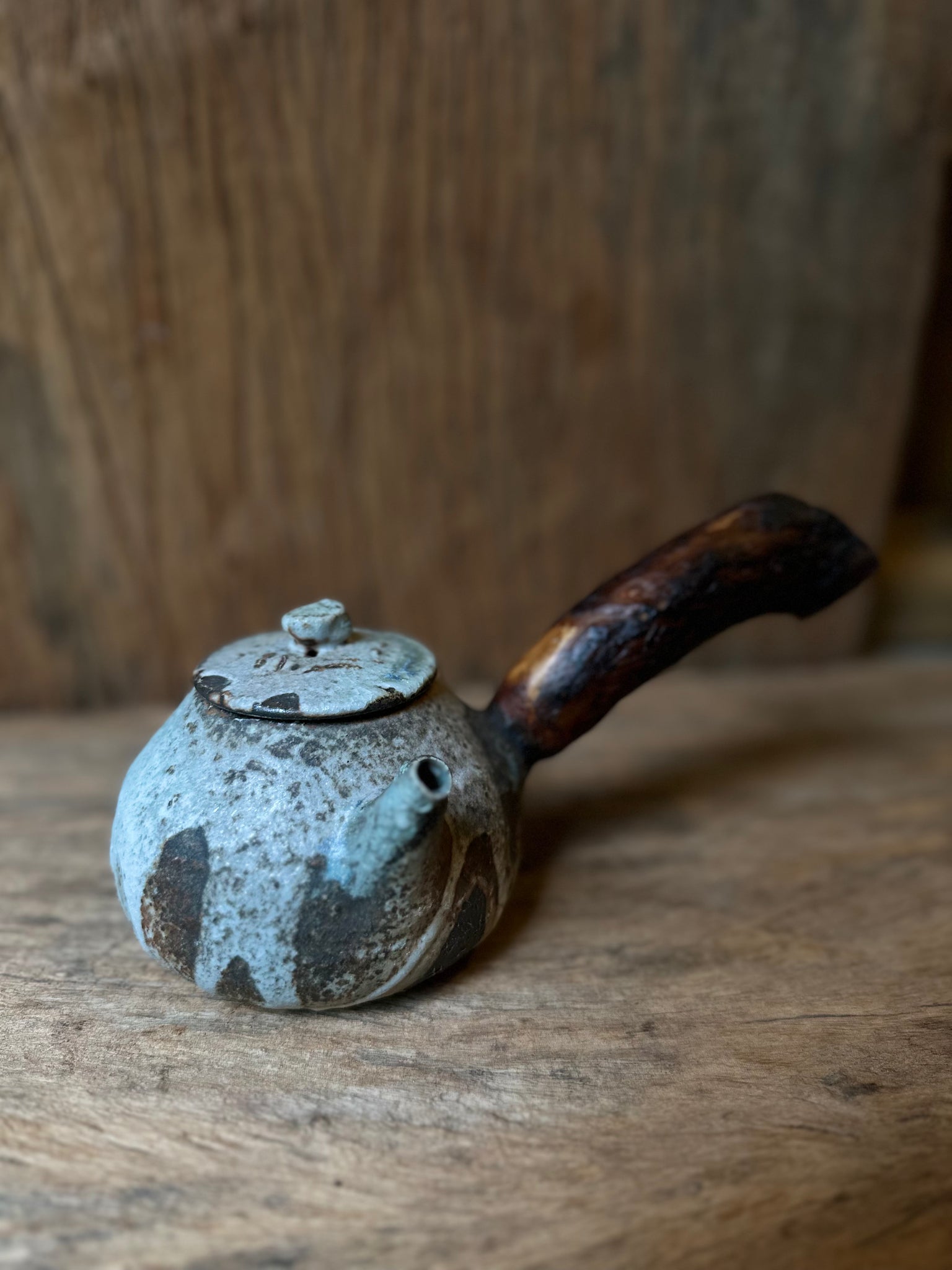 Wood fired teapot |around 400ml -3
