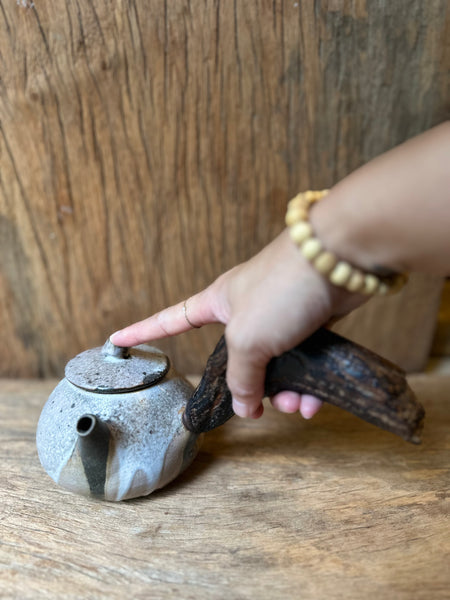 Wood fired teapot |around 400ml -4