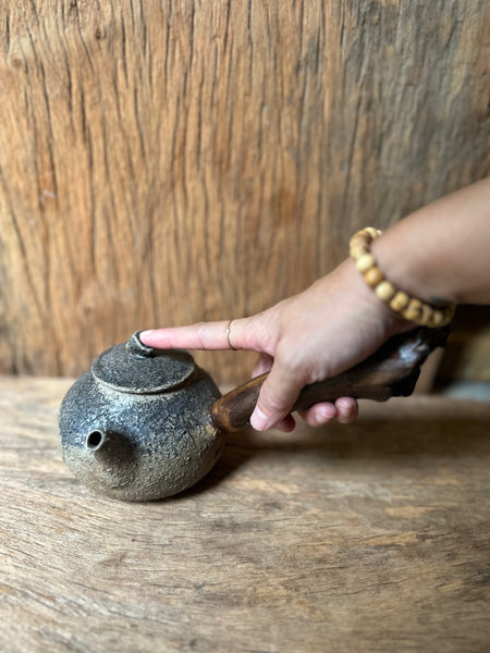 Wood fired teapot |around 400ml -6