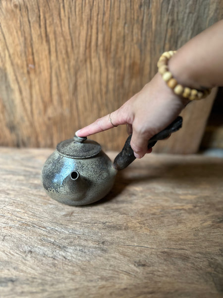 Wood fired teapot |around 400ml -8