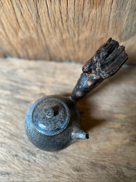 Wood fired teapot |around 400ml -9