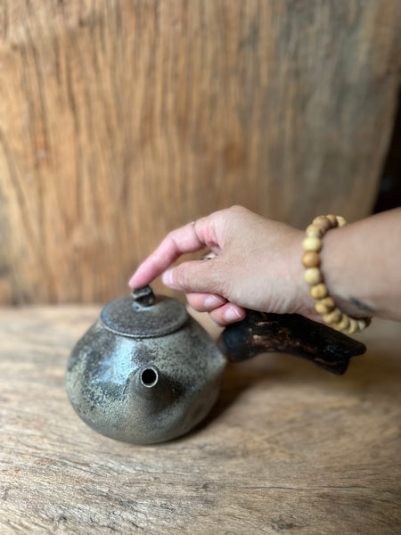 Wood fired teapot |around 400ml -10