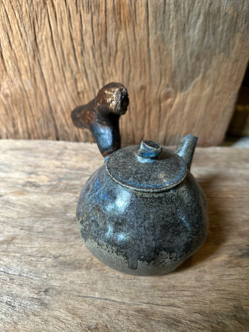 Wood fired teapot |around 400ml -10