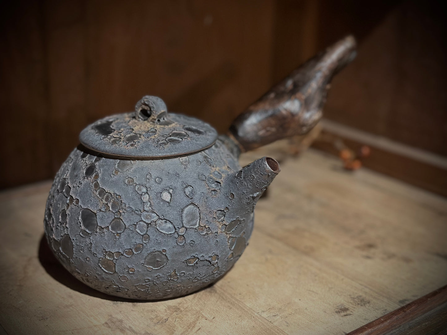 Side handle teapot(Gas kiln) -550cc