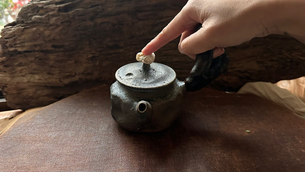 Wood fired teapot around 350ml (serves 5-7people) 3-13